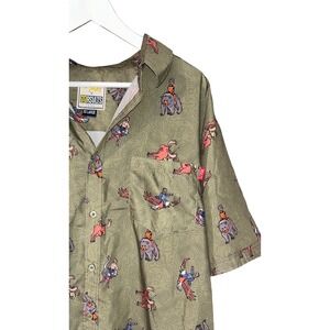 RSVLTS Shirt The Sandlot Deadpool Button Down Mens XXL Green